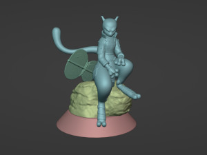 Mewtwo Madara - 3d print - Naruto Collection 3D Принт Модель