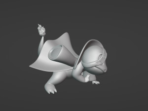 Charmander - Akatsuki Collection - 3D PRINT 3D Print Model