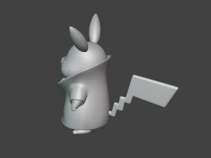 Pikachu - Akatsuki Collection - 3D PRINT 3D Print Model