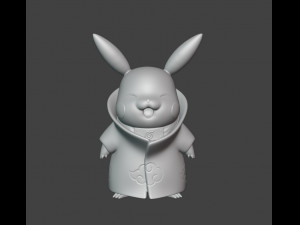 Pikachu - Akatsuki Collection - 3D PRINT 3Dプリントモデル