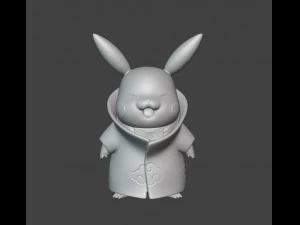 Pikachu - Akatsuki Collection - 3D PRINT 3D Print Model