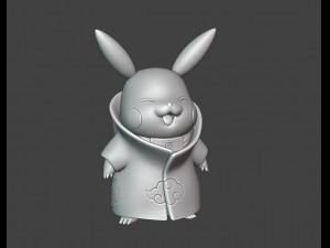 Pikachu - Akatsuki Collection - 3D PRINT 3Dプリントモデル
