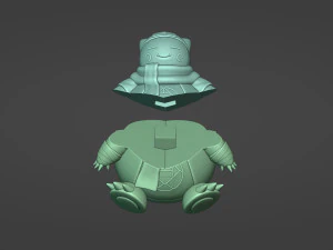 Snorlax Chouji - 3d print - Naruto Collection 3D Print Model