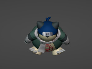 Snorlax Chouji - 3d print - Naruto Collection 3D Print Model