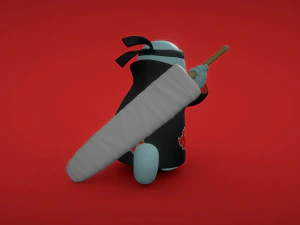Squirtle Variant - Akatsuki Collection 3D Print Model