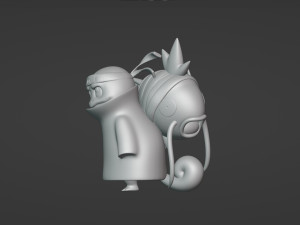 Squirtle Variant - Akatsuki Collection Modello di stampa 3D