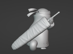 Squirtle Variant - Akatsuki Collection Modello di stampa 3D