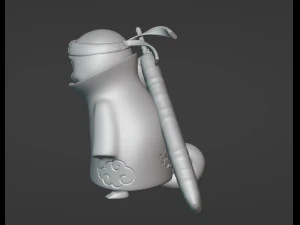 Squirtle Variant - Akatsuki Collection 3D Print Model