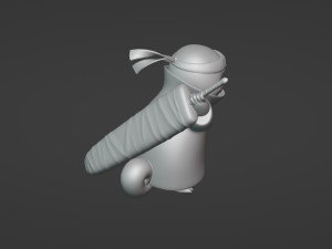 Squirtle Variant - Akatsuki Collection Modello di stampa 3D