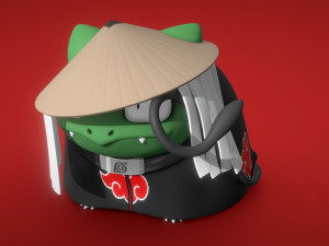 Bulbasaur - Akatsuki Collection - 3D PRINT 3D प्रिंट मॉडल