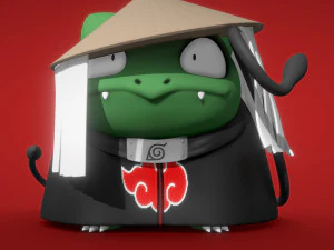 Bulbasaur - Akatsuki Collection - 3D PRINT 3D Print Model