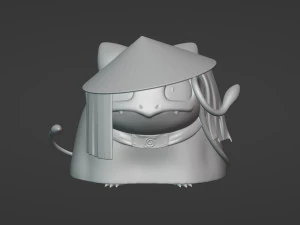 Bulbasaur - Akatsuki Collection - 3D PRINT 3D Print Model