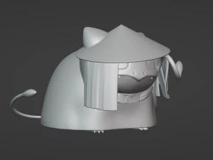 Bulbasaur - Akatsuki Collection - 3D PRINT 3D Print Model