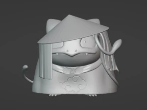 Bulbasaur - Akatsuki Collection - 3D PRINT 3D Print Model