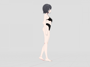 Summer Collection 5 Anime Bikini 3D Characters 3D-Modell