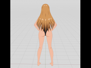 Summer Collection 5 Anime Bikini 3D Characters 3D-Modell