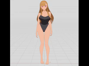 Hana 3D Model
