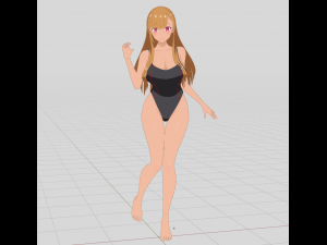 Hana Model 3D