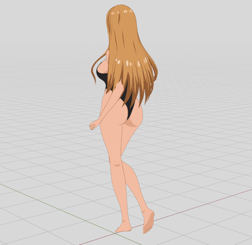 Hana 3D Model in Woman 3DExport