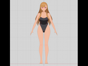 Hana Model 3D