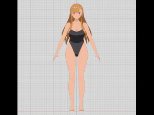 Hana 3D Model