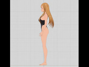 Hana 3D Model