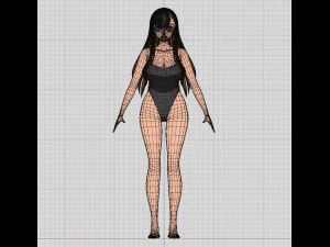Hana 3D Model