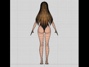 Hana 3D Model