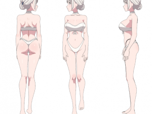 Mio - Bikini girl 3D-Modell