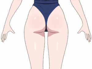 Saki - Bikini girl 3D 모델