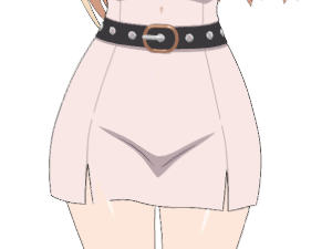 Anime girl - Base 3D Model