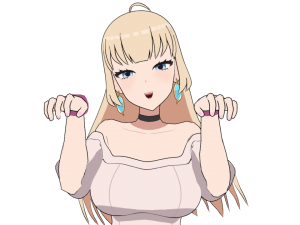 Anime girl - Base 3D Model