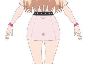 Anime girl - Base 3D Model