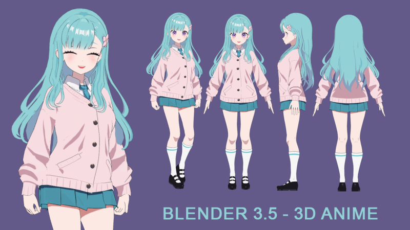 Fluff 3D Model .c4d .max .obj .3ds .fbx .stl .blend 