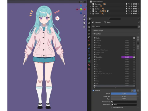 Fluff 3D Model