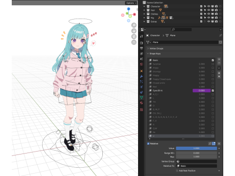 Fluff 3D Model