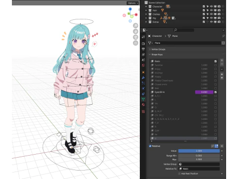 Fluff 3D Model