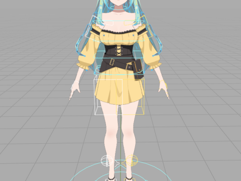 Aria Luminara - Beginner Mage 3D 모델