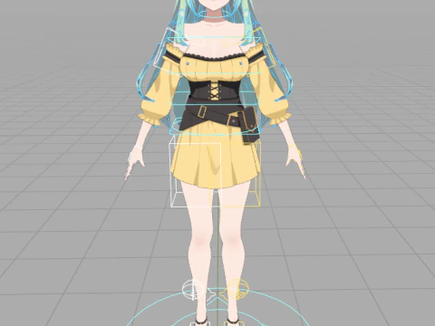 Aria Luminara - Beginner Mage 3D Model