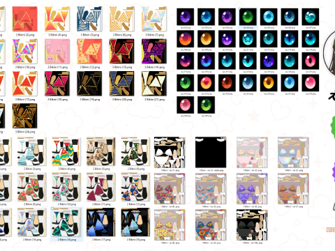 Anime Girl Bikini - Rigged 30 Shape Keys 50 Tex 3Dモデル