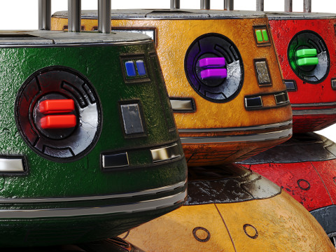 Droid bb-9e Modelo 3D