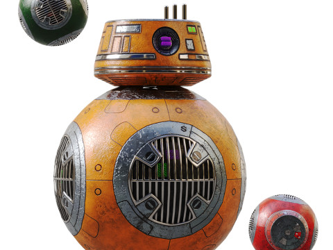 Droid bb-9e 3Dモデル