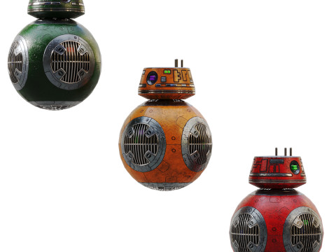 Droid bb-9e Modelo 3D