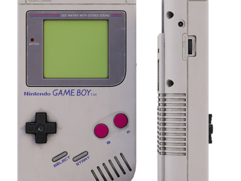 Nintendo Game Boy 3D Model