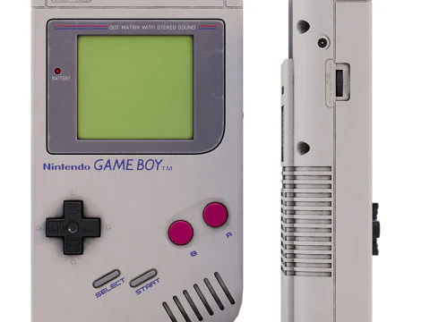 Nintendo Game Boy 3D Model