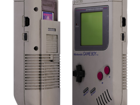 Nintendo Game Boy 3D Model
