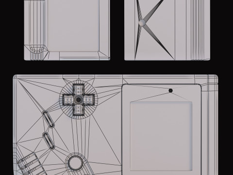 Nintendo Game Boy 3D Model