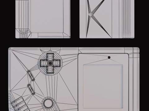 Nintendo Game Boy 3D Model
