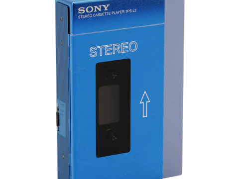 Sony Walkman-Audioplayer 3D Modell