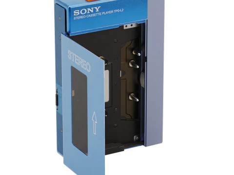 Sony Walkman audio player 3D Model